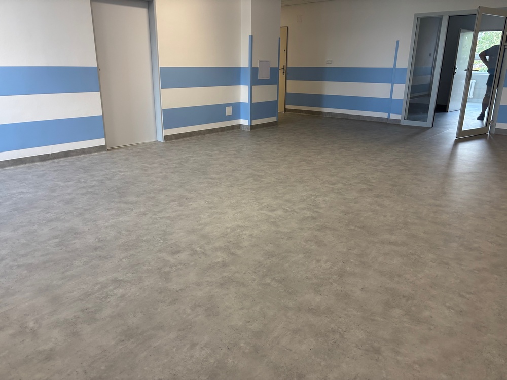 Dodání a pokládka PVC v ambulanci v Karviné