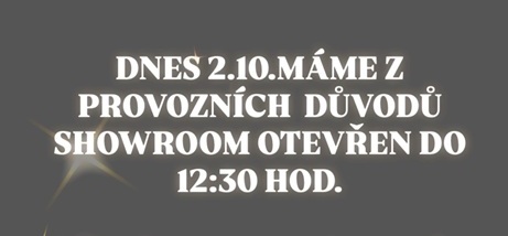 2.10. ZKRÁCENÁ OTEVÍRACÍ DOBA!