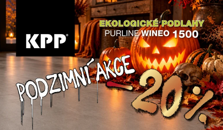 PODZIMNÍ AKCE NA EKOLOGICKÉ PODLAHY!