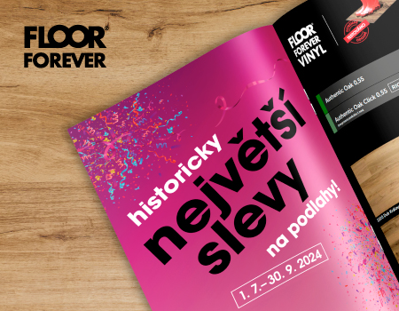 Historicky největší slevy na podlahy Floor Forever